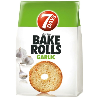 Bake Rolls kenyérch.80g Fokhagym 14/#