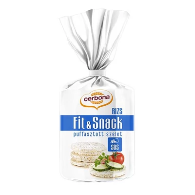 Puffasztott Rizs 90g sós CERBONA 16/#