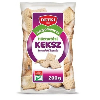 Háztartási Keksz     200g  Detki 42/#