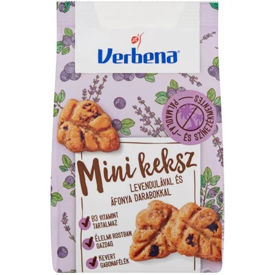 Verbena Mini keksz      90g      14/#Levendulával és áfonyad