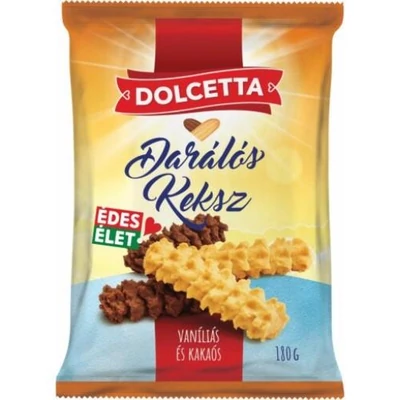 Darálós Keksz 180g kakaó-vanília  24#Dolcetta