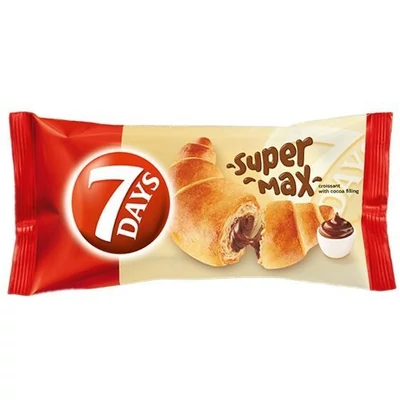 Croissant 7Day 110g Kakaós        20#super max
