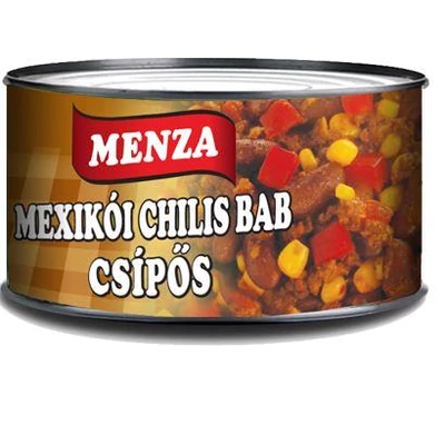 Mexikói Chilisbab       400g Menza6/#