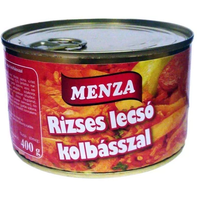 Rizses lecsó kolbásszal 400g MENÜ  6#