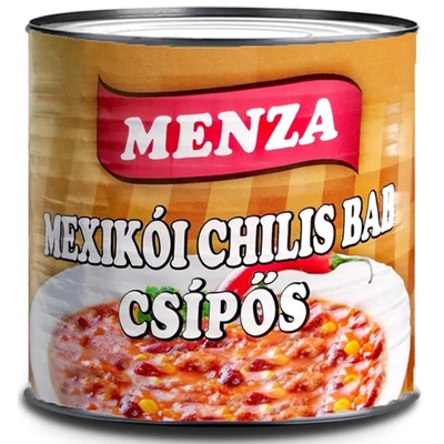 Mexikói Chilisbab       830g Menza6/#