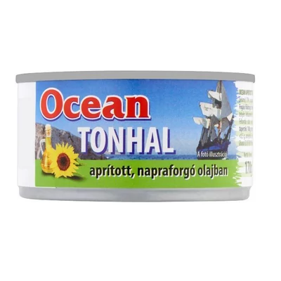 Ocean Aprított tonhal olajban 185/130