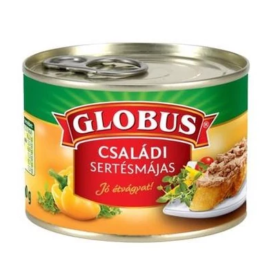 Sertésmájas 180g Családi TZ.Globus6/#