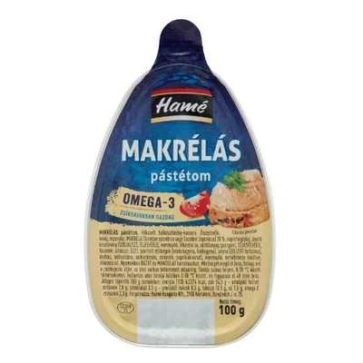 Makrélás Pástétom      100g  HAMÉ 16#