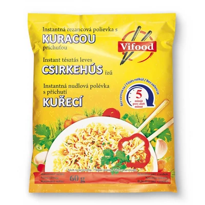 VIFOOD Inst.Tészta Csirkehús  60g 52#