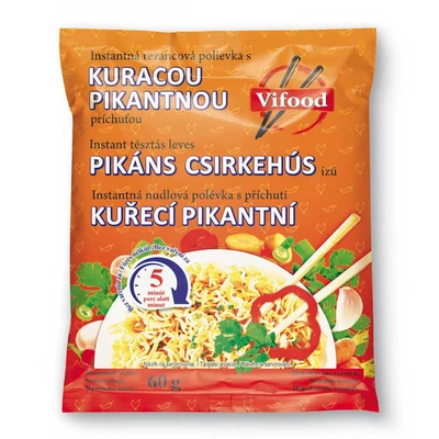 VIFOOD Inst.Tészta Csíp.csirke60g 40#