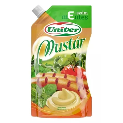 Mustár Univer talpas tasak  340g 10/#