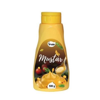 Mustár         500g  YUPP flakonos 6# Mustár         500g  YUPP flakonos 6#