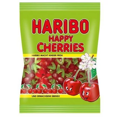 Gumicukor Haribo Happy Cherr.100g 30#