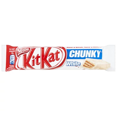 Kit-Kat Chunky White    40,0g     24# Kit-Kat Chunky White    40,0g     24#