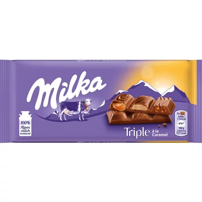 Milka Tripla Karamell  90g        20#