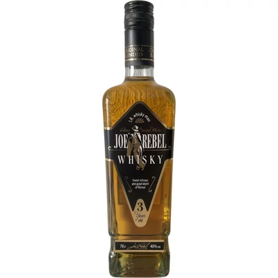 JOE REBEL Whisky   3YO  40%   0,2lx12+DRS DÍJ:50FT