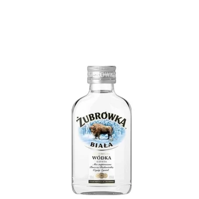 Zubrowka 37,5% Biala Vodka 0,2l   24#+DRS DÍJ:50FT