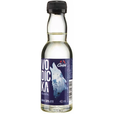 Csévi Vodicka szesz.ital33% 005x24pet