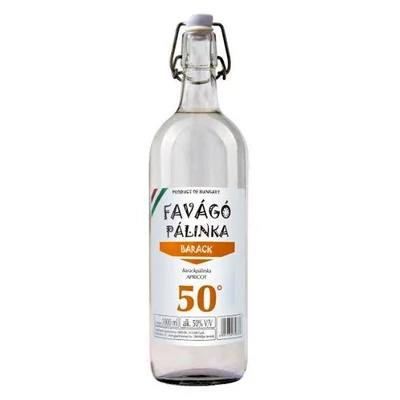 FAVÁGÓ 50% Barackpálinka      1,0Lx12