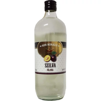 Kiskirály 50% Szilva pálinka  1,0Lx6