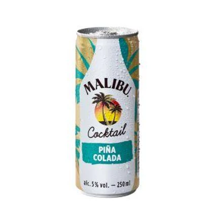Malibu PINA COLADA 5% koktél 0,25lx12+DRS DÍJ:50FT alkoholos