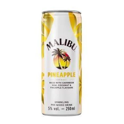 Malibu PINEAPPLE   5% koktél 0,25lx12+DRS DÍJ:50FT alkoholos