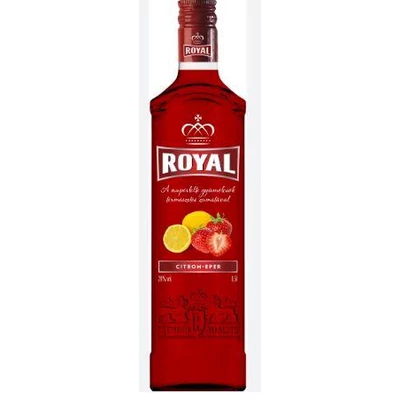 Royal 26% Eper-Citrom    0,5l    15/#+DRS DÍJ:50FT Royal 26% Eper-Citrom    0,5l    15/#+DRS DÍJ:50FT