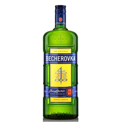 Becherovka  38% Bitter likőr  1,0lx9