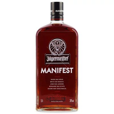 Jágermeister Manifest   38%   1,0lx6