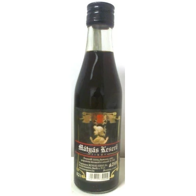 Mátyás Keserű likőr 24,0%   0,2L x 36