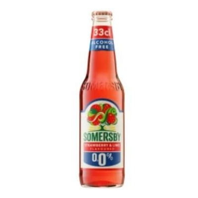 Somersby Cider 0,0% Strawber.0,33lx24