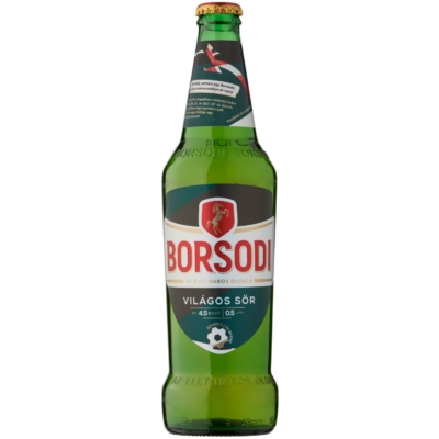 Borsodi sör       4,5% 20x0,5  üveges