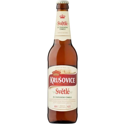 Krusovice Svetle       20x0,5 üveges