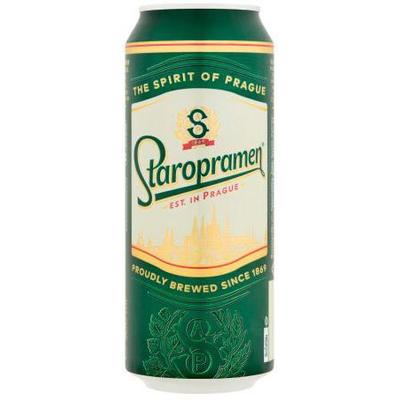 Staropramen            24x0,5 dobozos