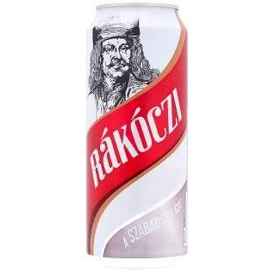 Rákóczi világos sör 4,1% 24x0,5dobozo+DRS DÍJ:50FT