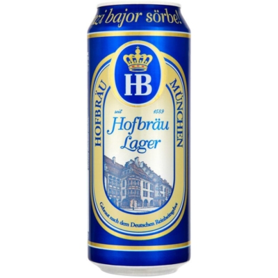 HB Lager  sör 4,0%     24x0,5 dobozos