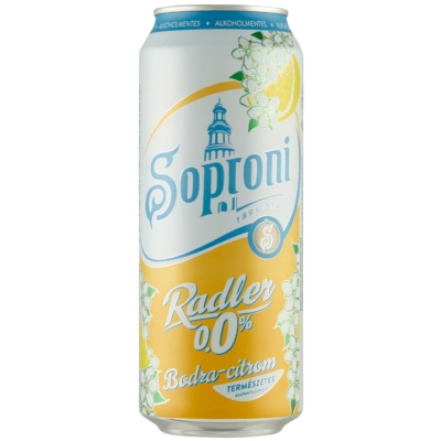 Soproni Bodza-citr.0,0% 24x0,5l doboz