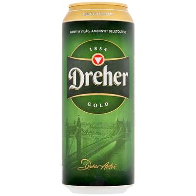 Dreher Gold            24x0,5 dobozos