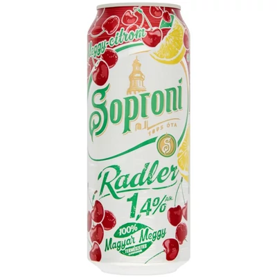 Soproni Citrom Zero  0,0% 24x0,5doboz+DRS DÍJ:50FT
