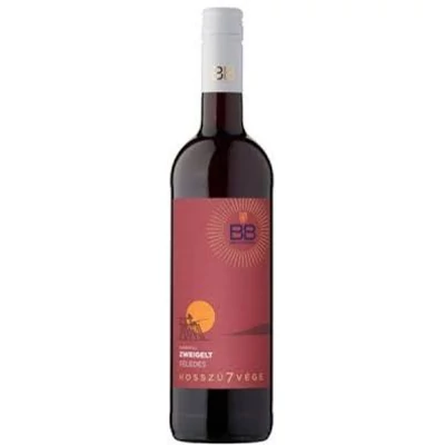 BB.Hosszú7 vége Zweigelt félédes0,75l+DRS DÍJ:50FT