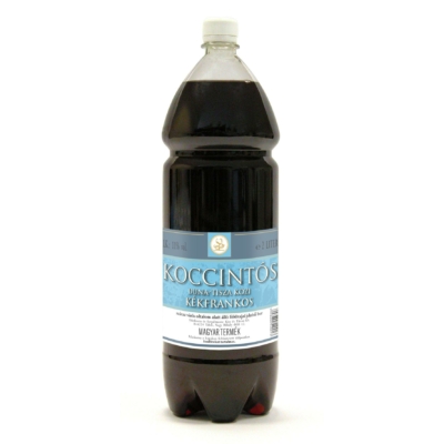 Koccintós vörös félédes bor 1,0lx10P
