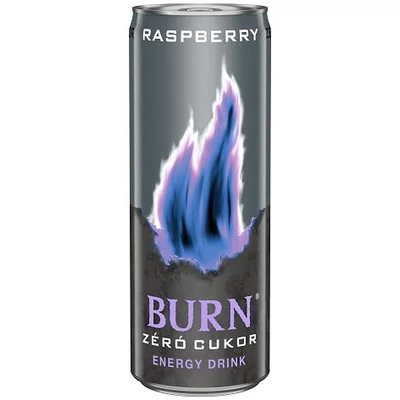 Burn MÁLNA ZERO Energy Drink0,25l 12#+DRS DÍJ:50FT