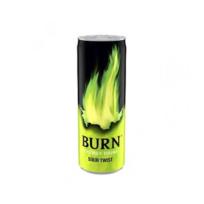 Burn Apple SOUR Energy Drink0,25l 12#+DRS DÍJ:50FT