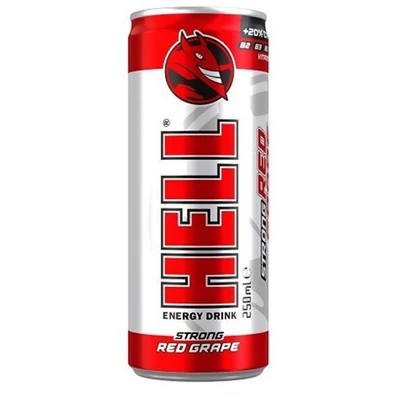 HELL Energiaital Red Grape   0,25lx24+DRS DÍJ:50FT