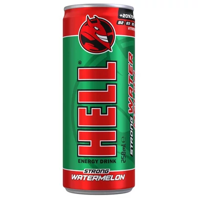 HELL Energ.Strong Watermelon 0,25lx24+DRS DÍJ:50FT