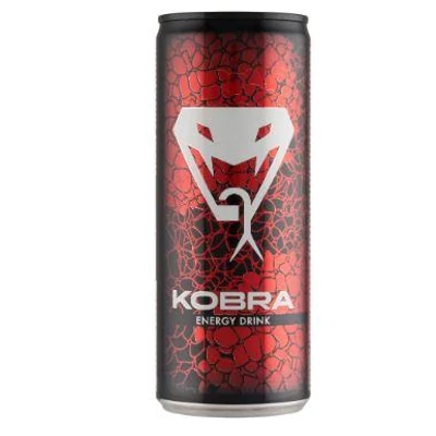 Kobra Energy Drink vitaminnal0,25lx24+DRS DÍJ:50FT